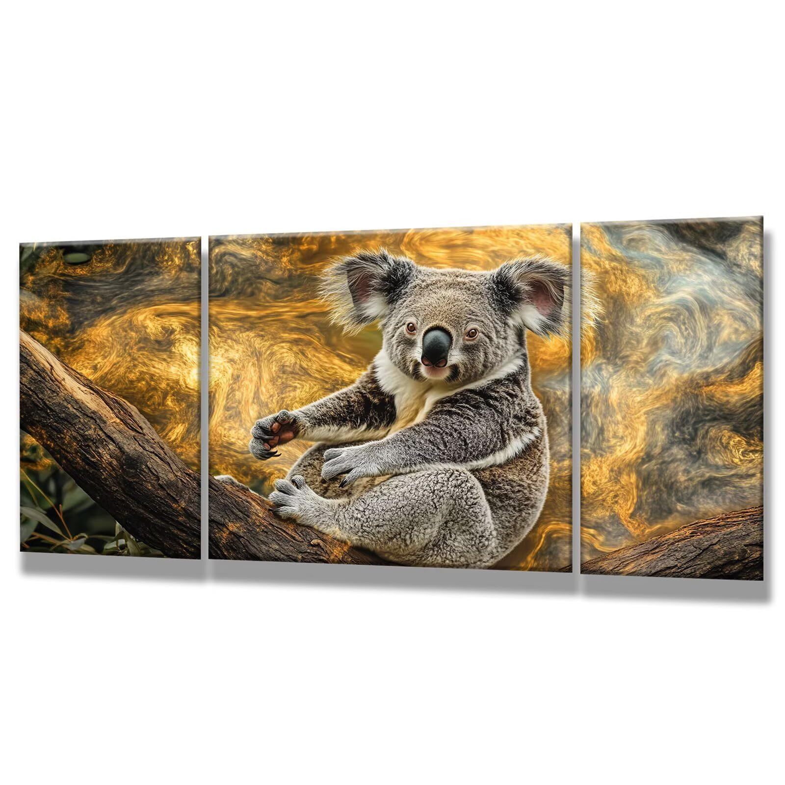 Zestaw do malowania zwierząt po numerach, dla dorosłych, koala, do malowania po numerach, 50 x 100 cm, DIY, akrylowy obraz olejny z pędzlami, zestawy rzemieślnicze dla dorosłych w Wielkiej Brytanii
