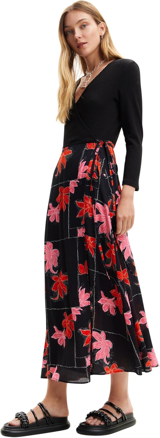 Desigual Womens Dress Long SleeveDress