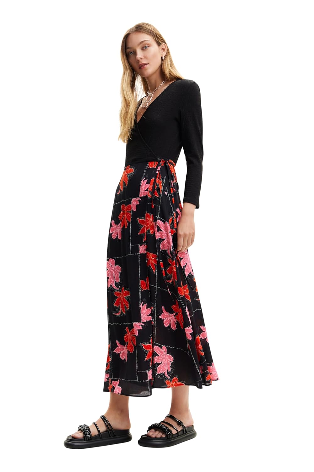 Desigual Womens Dress Long SleeveDress