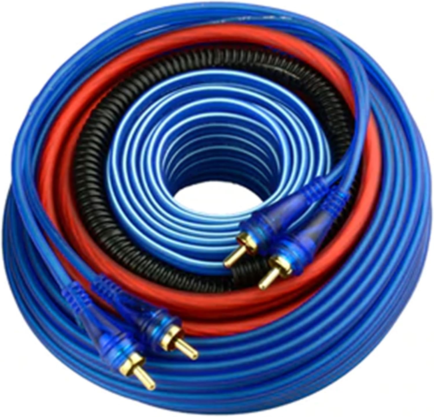 Audiopipe BMS1500SX 8 Gauge Amplifier Wiring Kit - 1500watts W/rca Cables