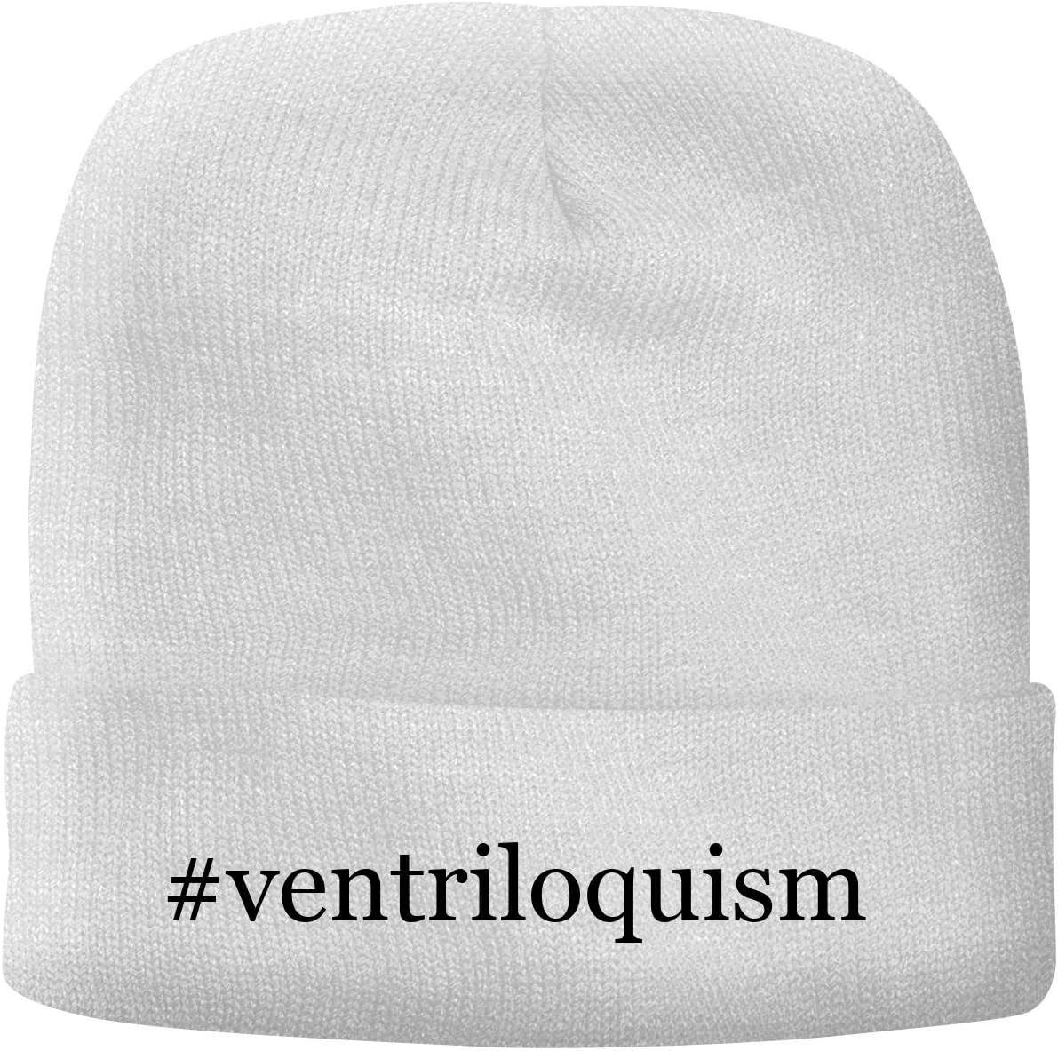BH Cool Designs #Ventriloquism - Men's Hashtag Soft & Comfortable Beanie Hat Cap