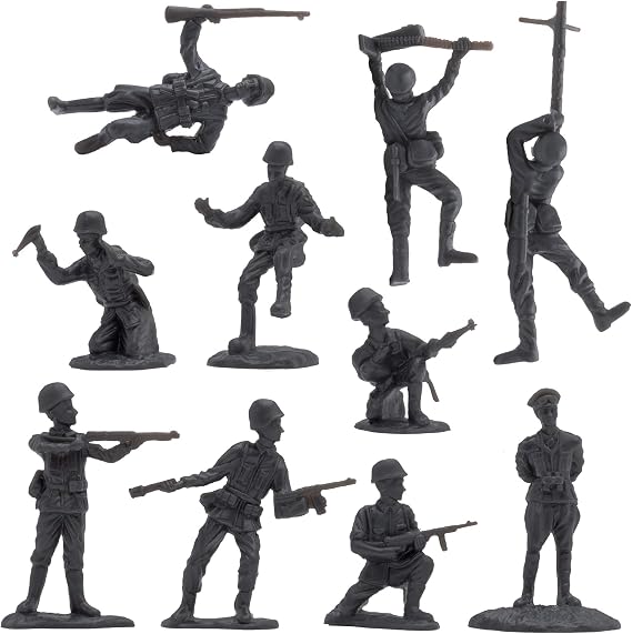 BMC WW2 Secret Stronghold - 36pc Plastic Army Men German Bunker Playset