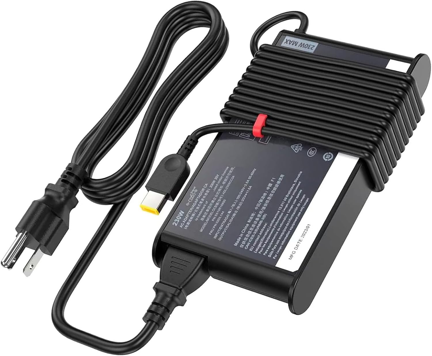 230W Legion Charger fit for Lenovo Legion 5 7 5P C7 S7 Y540 Y545 Y740 Y730 Y900 Y910 Y7000 Y7000P R7000P ADL230NLC3A 20V 11.5A Gaming Laptop Power Adapter
