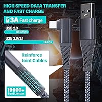 Vista 3 de Oculus Link Cable,Askoppo Oculus Quest 2 Link Cable,Compatible with OculusMeta Quest 21 and PCSteam VR, High Speed PC Data Transfer,for VR Headset