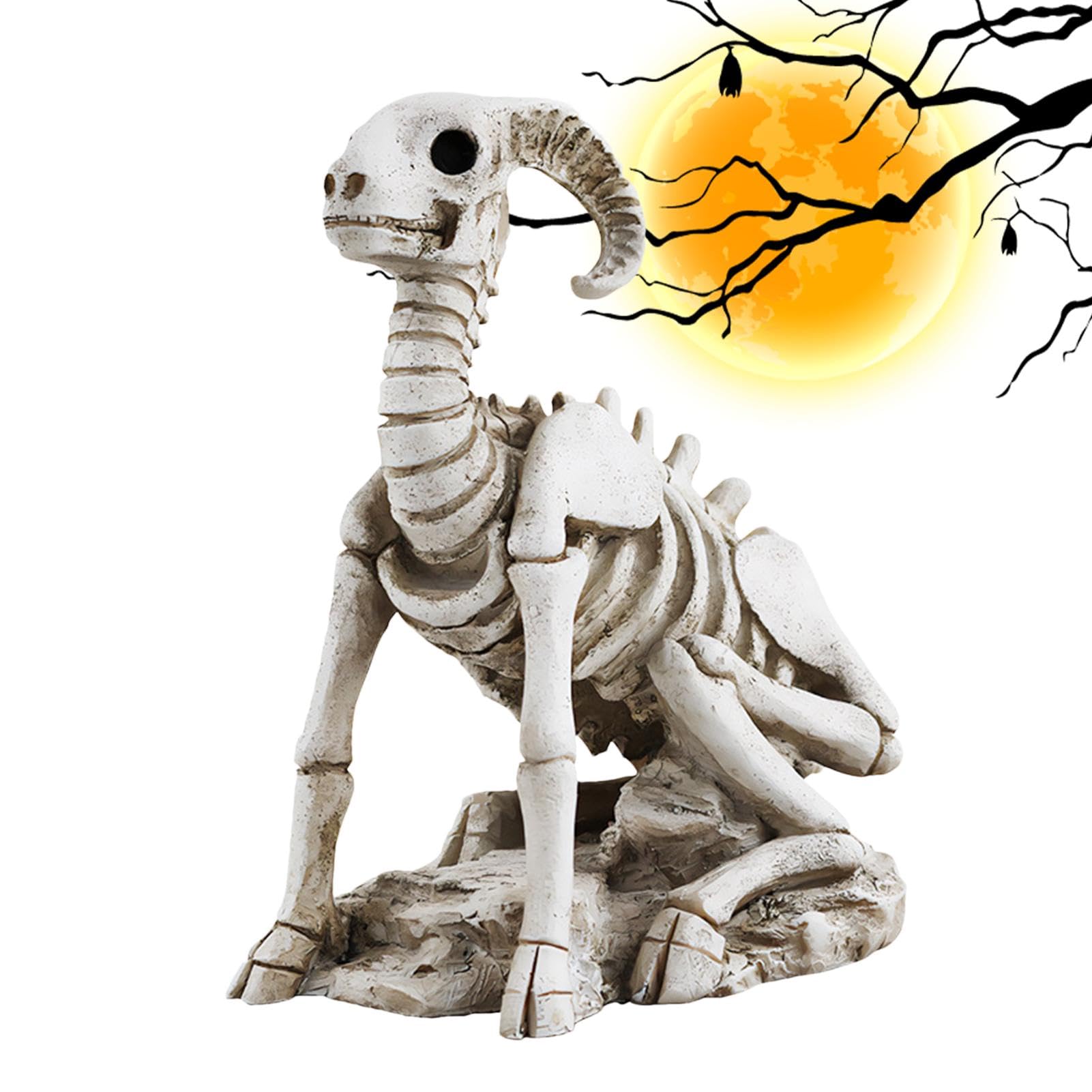 Amazon.co.jp: 動物の骨格モデル、ハロウィーンのヤギの骨格像