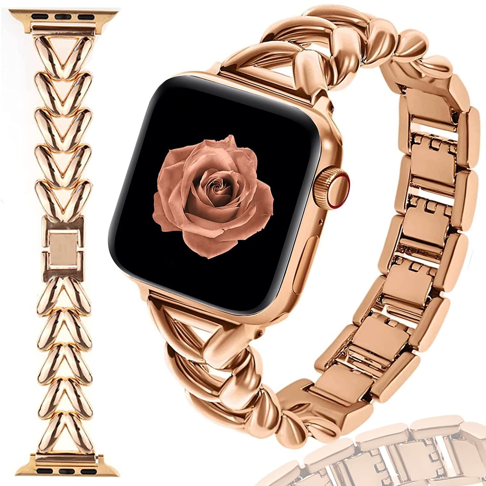 Amazon.co.jp: コンパチブルApple Watch 42mm 44mm 45mm 49mm バンド 
