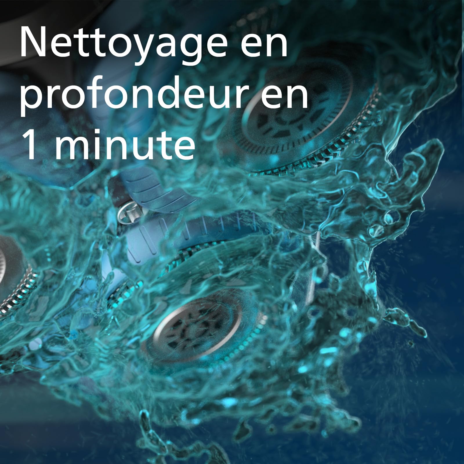 Image secondaire de Philips Quick Clean Pod - Cartouche de Nettoyage pour Rasoir Électrique