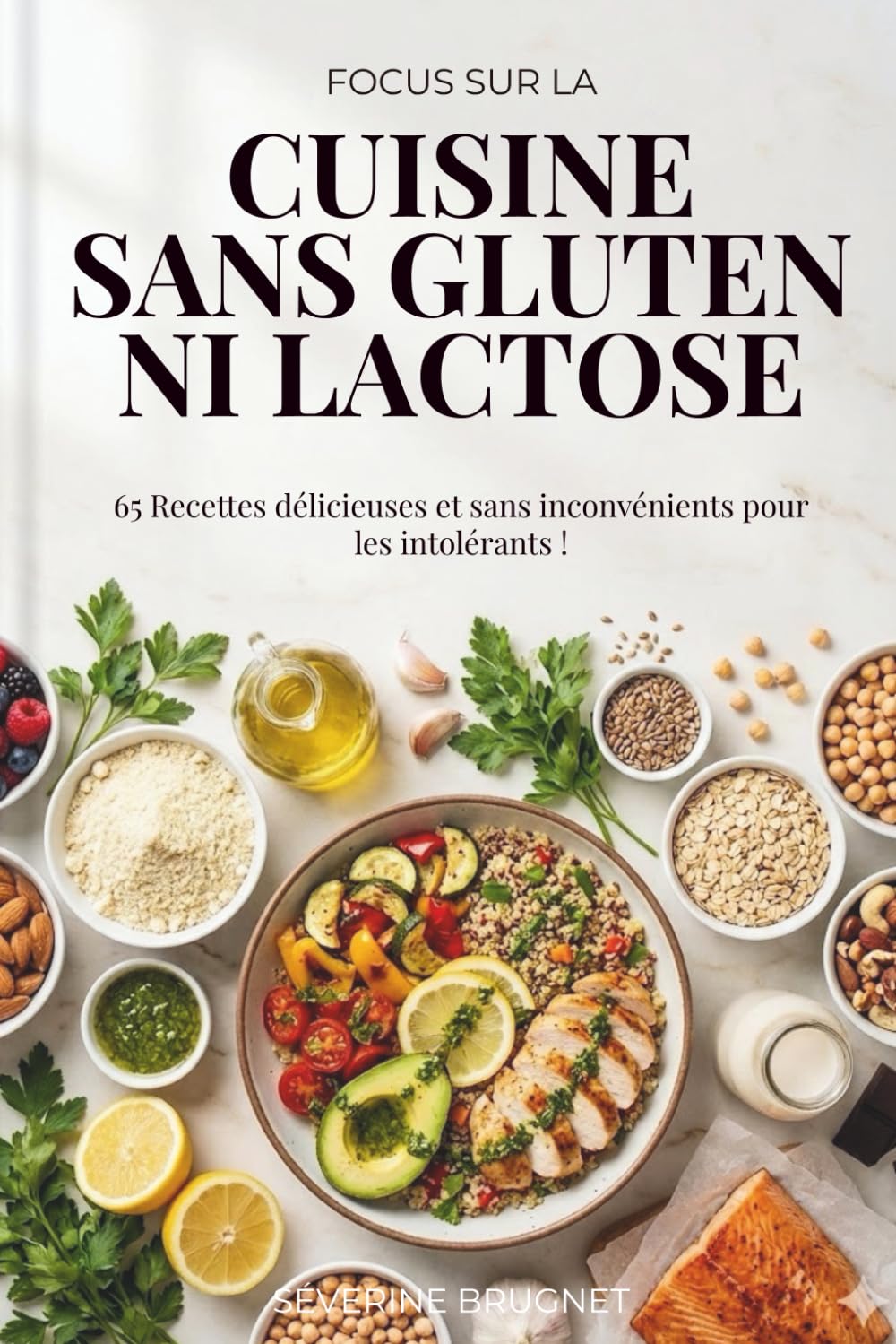 Focus sur Cuisine sans Gluten ni Lactose: 65 Recettes délicieuses et sans inconvénients pour les intolérants !
