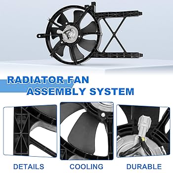 Amazon.com: UnayKolb A/C Condenser Cooling Fan for Nissan