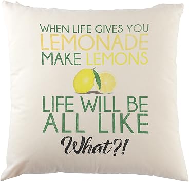 Urban Backwoods When Live Gives You Lemonade Decorative Pillow Cushion