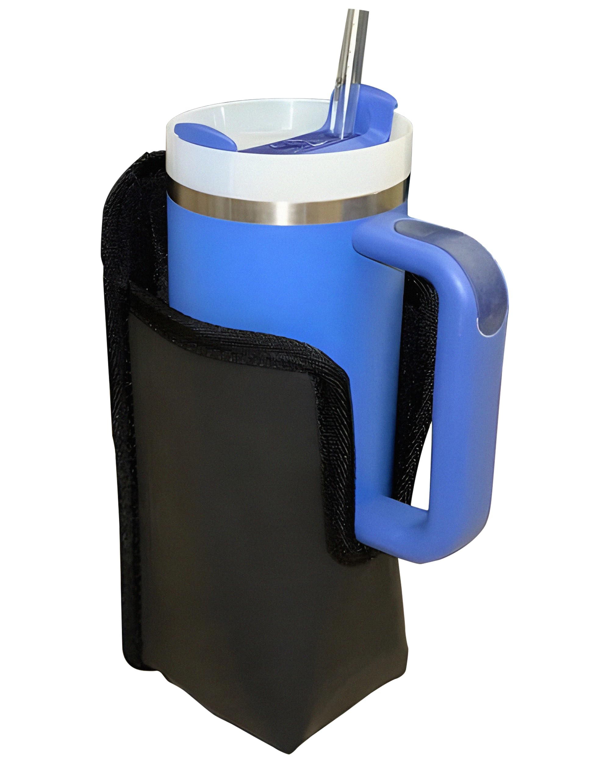 Southern Textile Mighty Grip Universal Cup Holder, Attachable Drink Holder for Chairs, Bikes, Boats, Strollers & More, Heavy Duty Velcro Adjustable