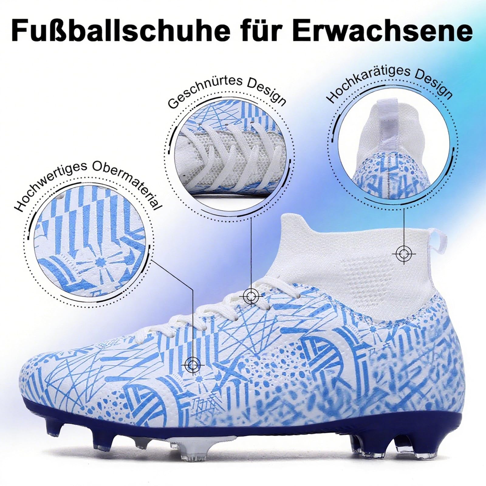 Herren Fußballschuhe Madame Fussballschuhe Football Boots - 4
