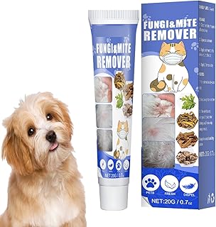 LDREAMAM Dog Mite Remover,Mite Remover for Dogs,Dog Anti Mite Cream,Pet Mite Repellent Cream,Itchy Dog Balm Safe,Natural and Organic Ointment for Dogs,Pet Mite Cream for Dog Skin Itching Relief,20g
