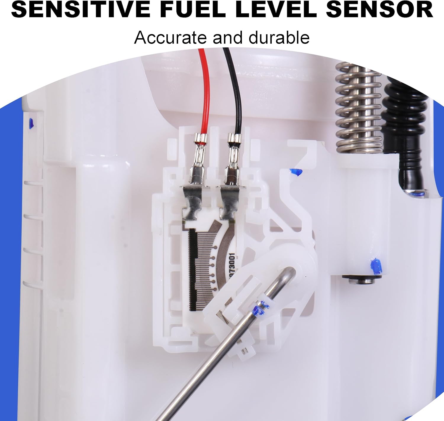 MOSTPLUS Fuel Pump Assembly Compatible with 2008-2011 Toyota Camry 2007-2008 Solara L4 2.4L 2.5L Replace E8722M (Not for CA Model)