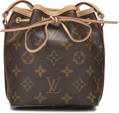 Pre-loved Monogram Canvas Noe Nano, Brown