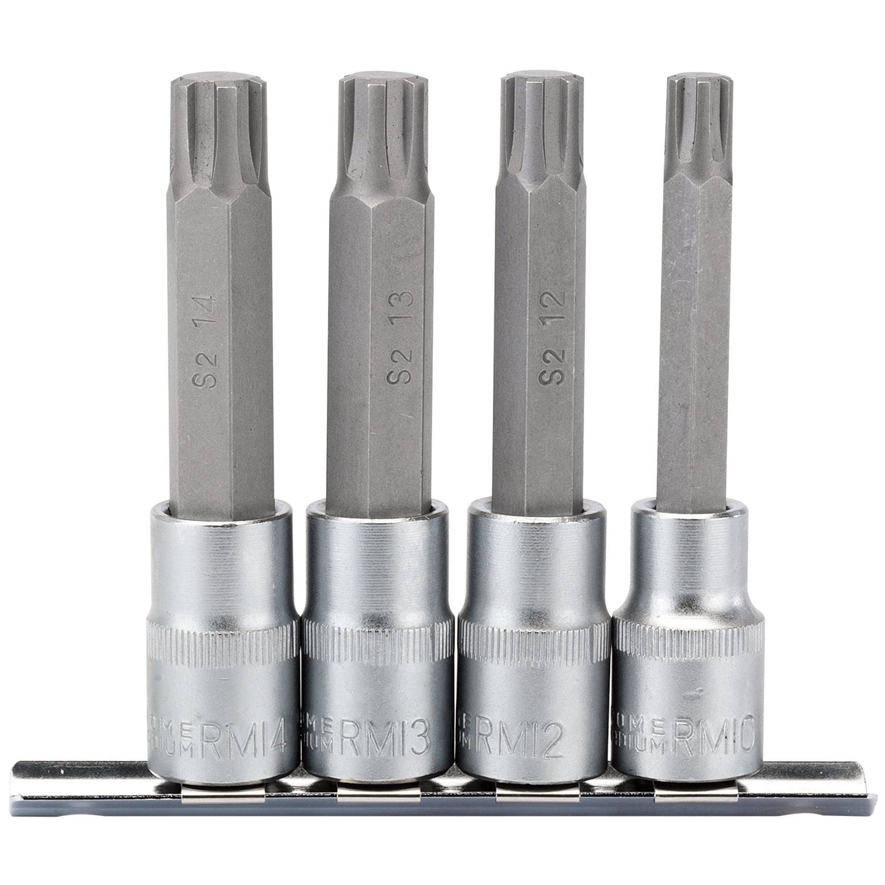 Draper 4 Piece 1/2" Drive Ribe Socket Bit Set