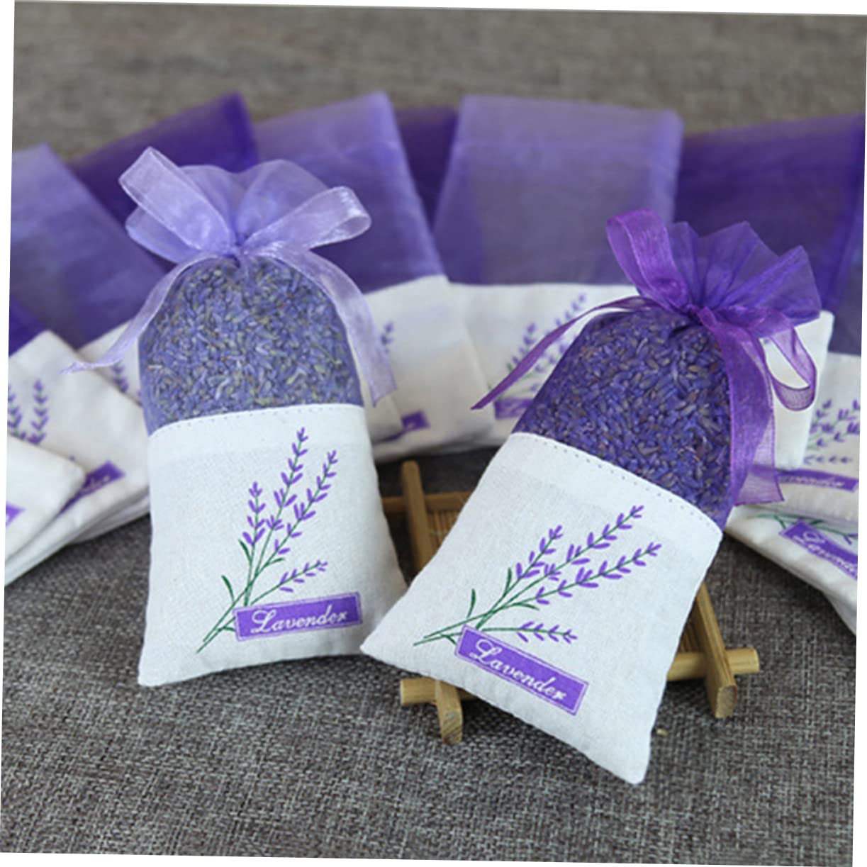 TOPBATHY 120stücke Leere Duftbeutel Mit Blumenmuster Lavendel-säckchen Zartem Zur Aufbewahrung Von Getrockneten Kräutern Dekoration Vielseitig Einsetzbar