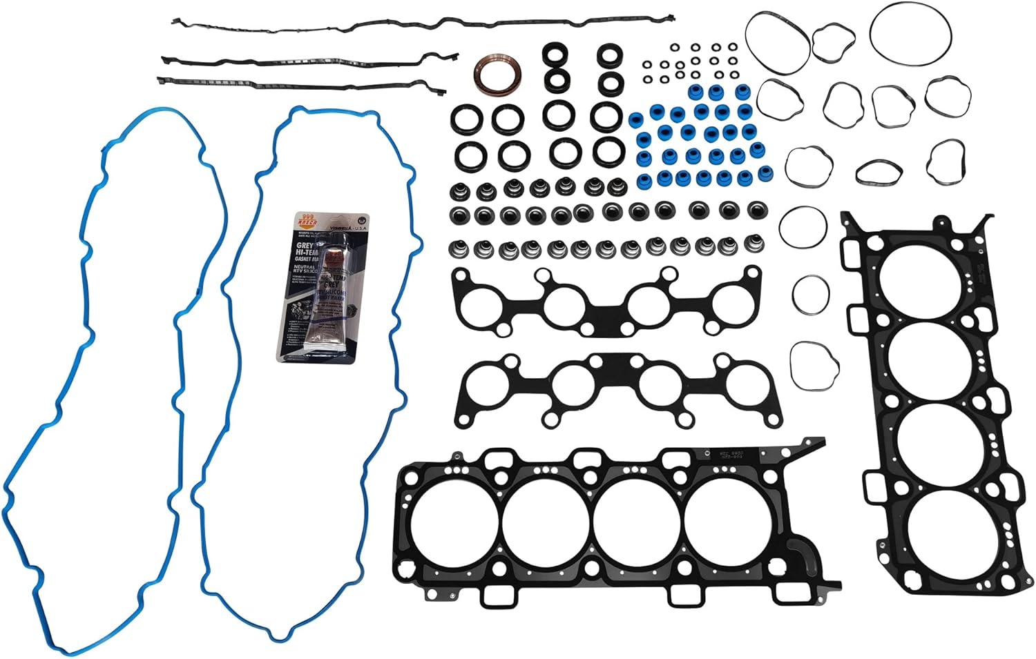 Partsflow Cylinder Head Gasket MLS Set for Ford F-150 V8 2013-2014 for Ford F-150 V8 Flex 2011-2014 for Ford Mustang V8 2011-2014 4951CC 302CID (32 Valve), VIN Code F OE#HS26550PT