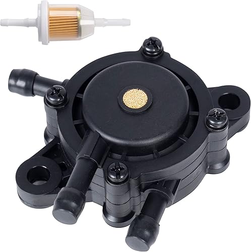 BlueStars 72873G01 Bomba de combustible de alto rendimiento para EZGO Gas Club Car Golf Cart 295cc 350cc Robin 4 ciclos motor Kawasaki FE290 FE350