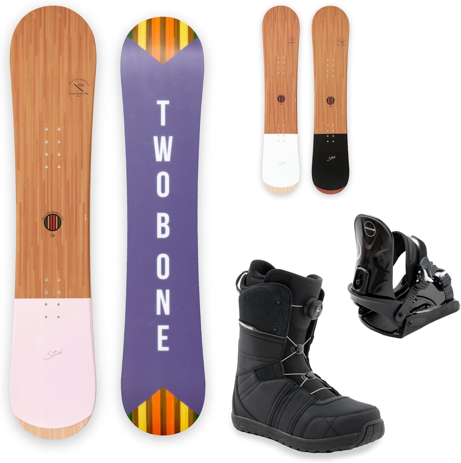 24-25 LEVERAGE/レバレッジ GT2 レディース スノボーグラトリ ダブル