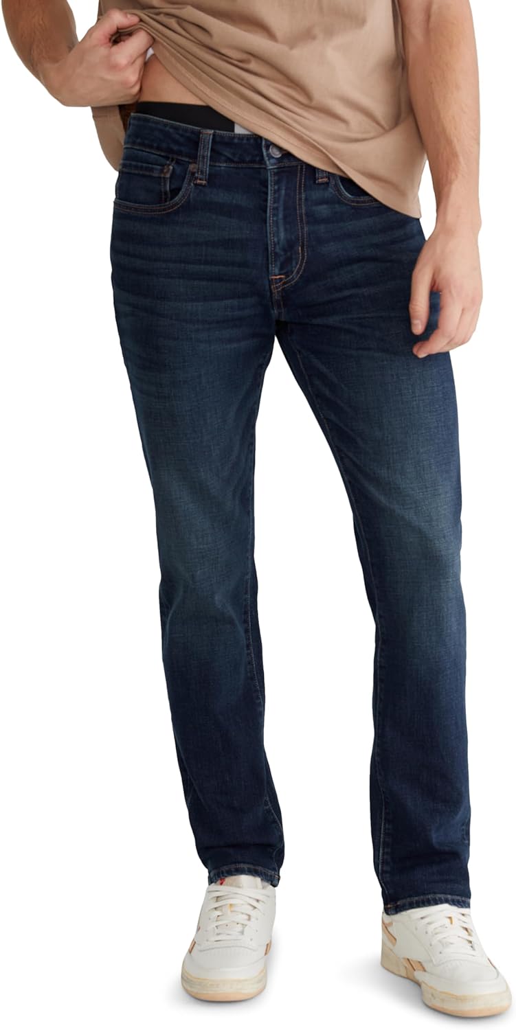 Aeropostale Mens Regular Fit Jean, Dark WASH, 32 30