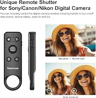 Mini trepied pentru cameră Newmowa cu telecomandă detașabilă și mâner pentru călătorii, compatibil cu Sony ZV1, ZV1F, RX100 VII, Canon EOS R, RP, Nikon Z50 2