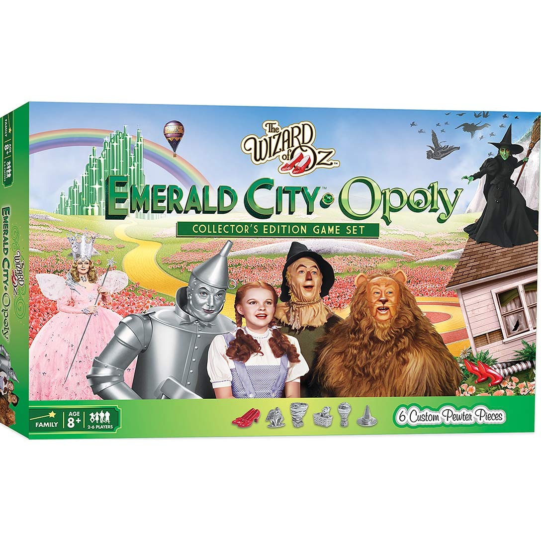 Amazon.com: The Wizard Of Oz - Emerald City Opoly : Toys & Games