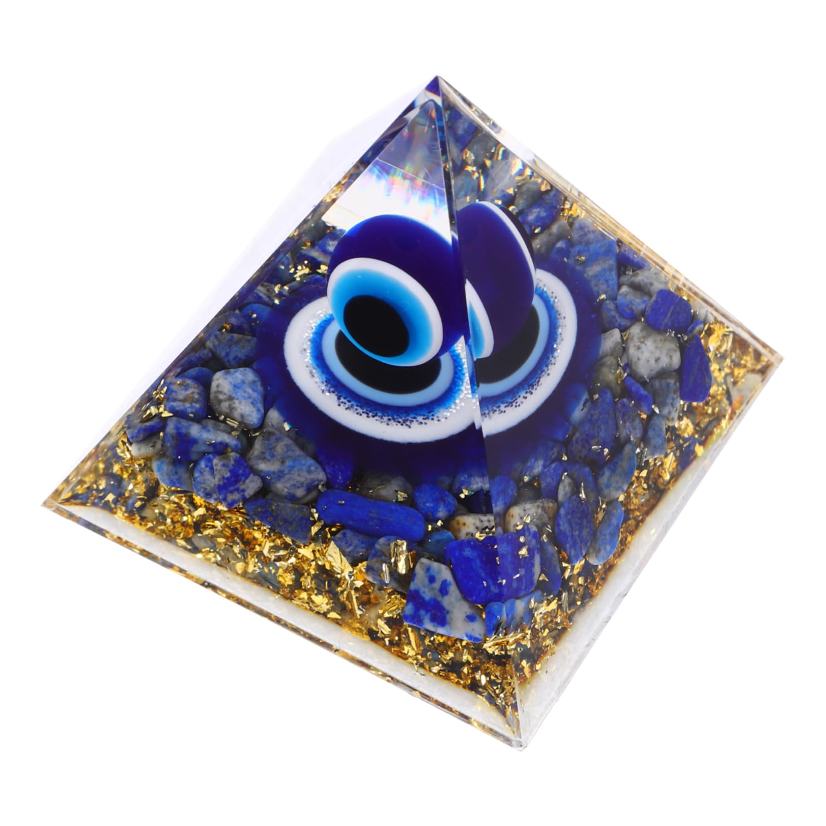 Figura de lapislázuli azul de alta calidad, mineral creativo para decoración exclusiva