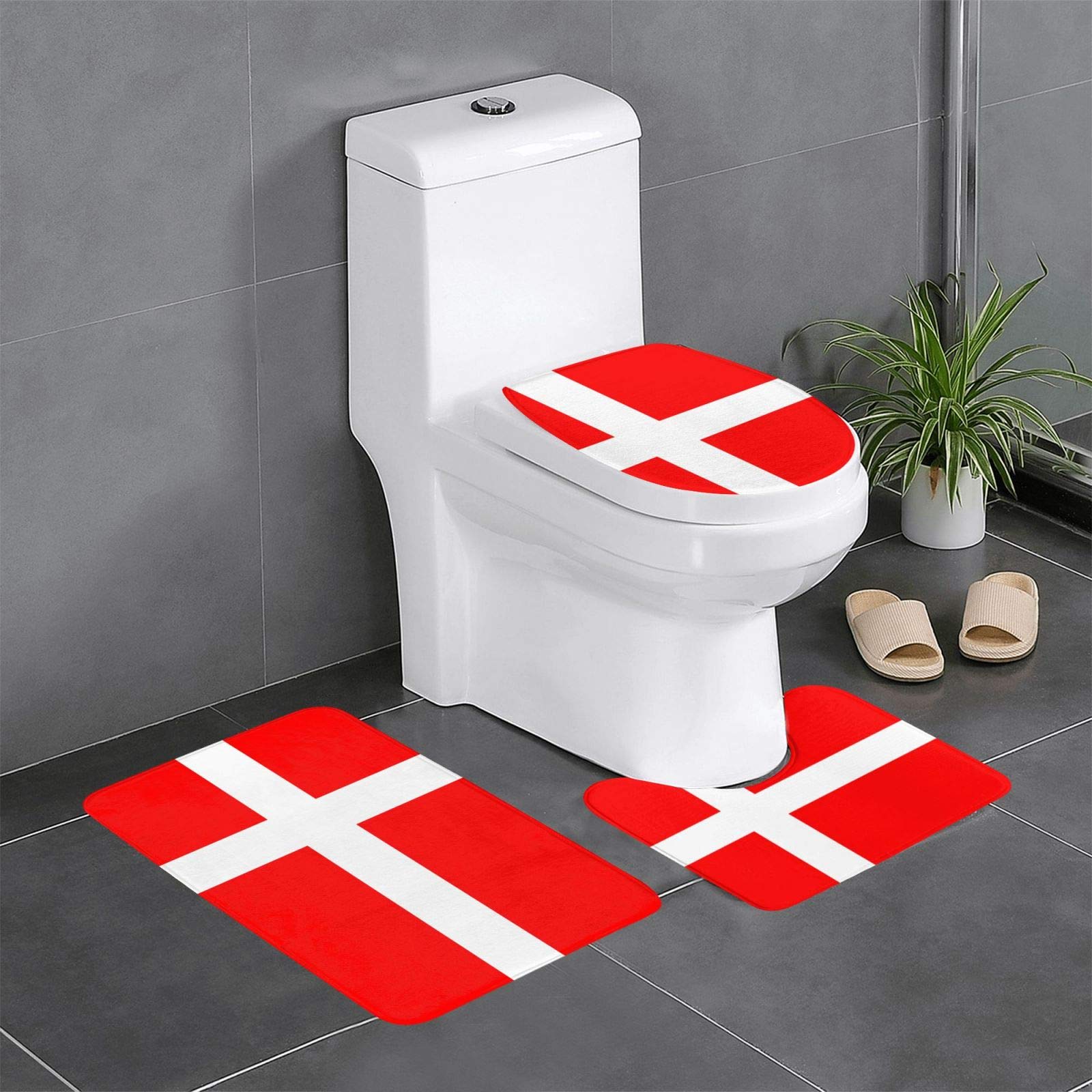 Tapis de salle de bain Danemark pour une décoration thématique