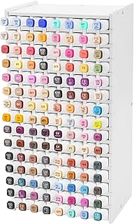 Organizador de Almacenamiento de Marcadores, Estante de Almacenamiento de Marcadores Artísticos Organizador de Rotulador...