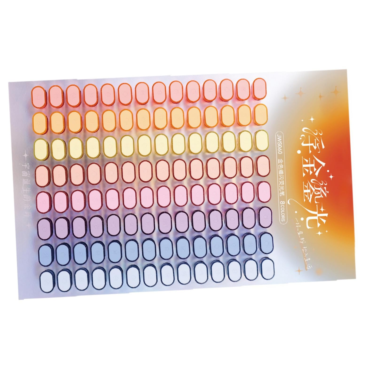 Glitzernde Textmarker, schnell trocknend, abgeschrägte Spitze zum Hervorheben von Texten, Notizen, Farbcodierung, goldfarbene Textmarker, 112 Stück