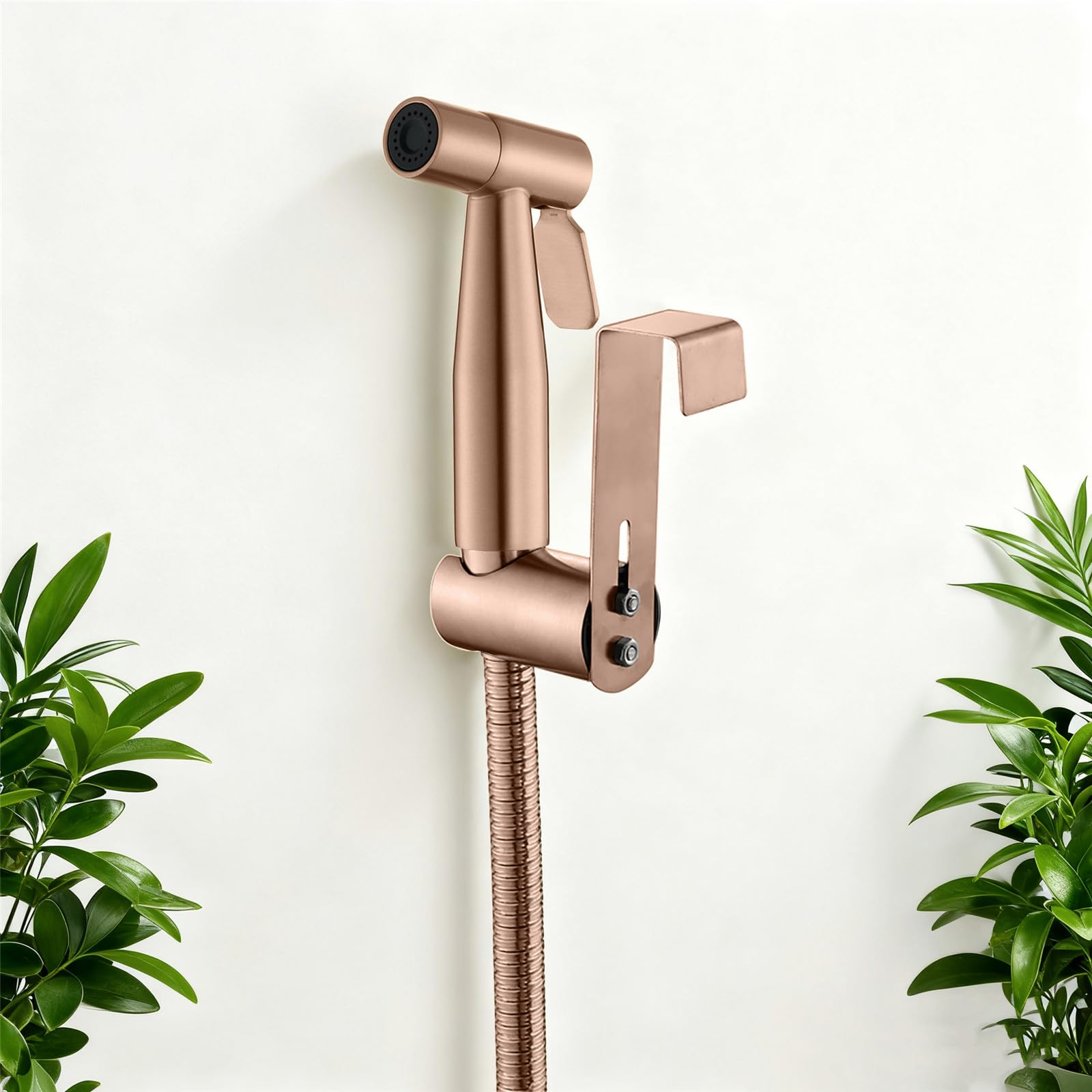 Pulverizador De Bidé para Inodoro, Kit De Rociador De Mano para Inodoro Kit De Rociador De Bidet De Acero Inoxidable, Higiene Personal, Limpieza De Mascotas