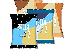 Custom Treat Exchange Bags Kids Adult Party Personalized with Name and Age (20 Bag Covers)