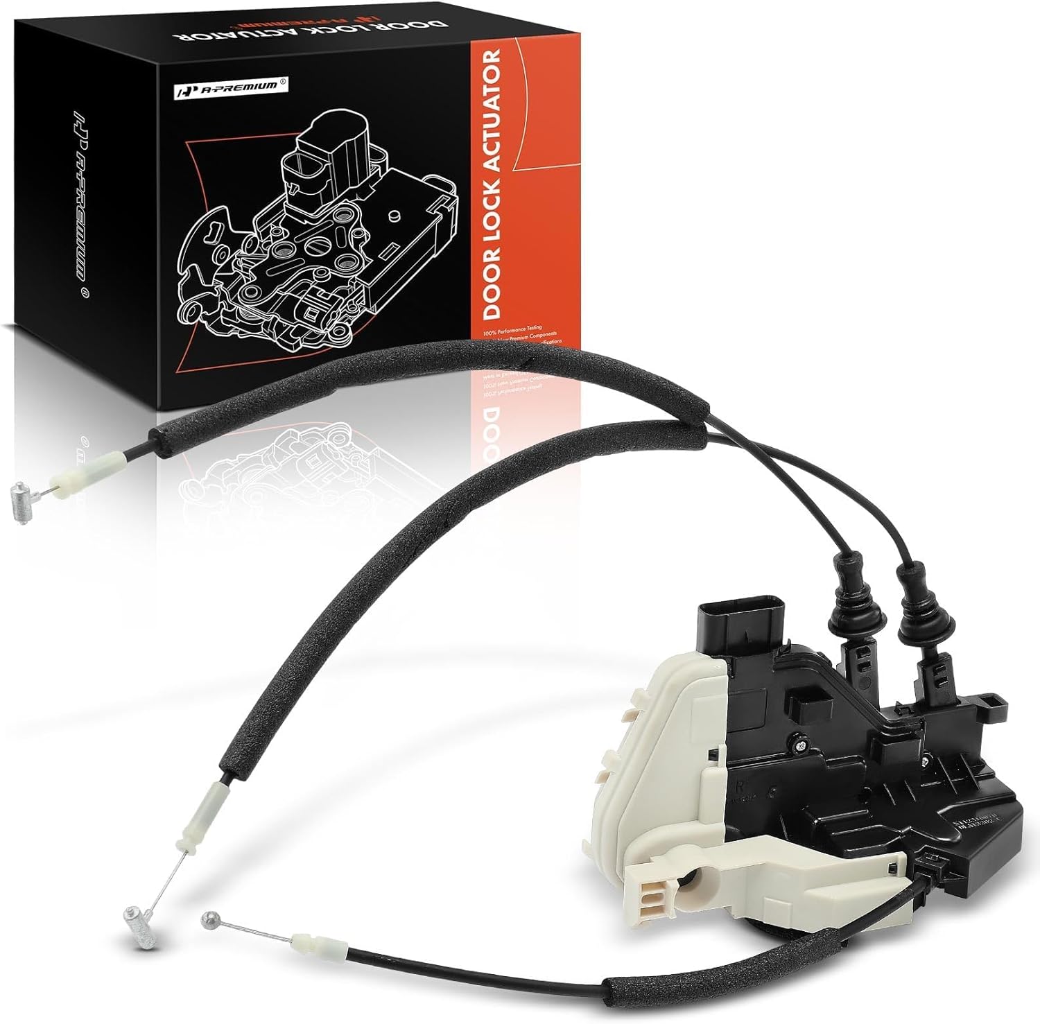 A-Premium Door Lock Actuator Front Right Passenger Side Compatible with Hyundai Santa Fe 2013-2019, Santa Fe Sport 2013-2018, 813202W010, 81320-2W010