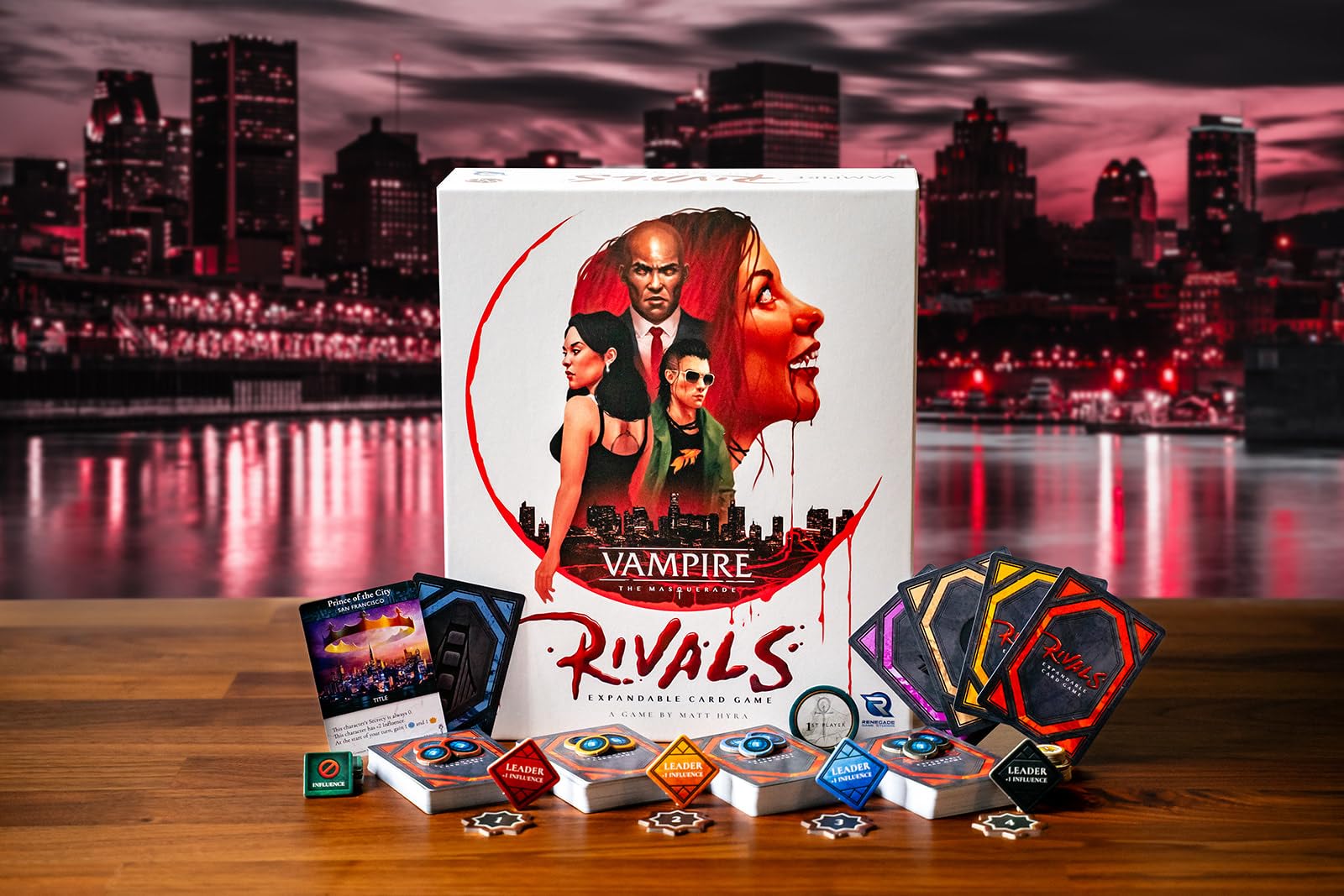 VAMPIRE THE MASQUERADE RIVALS EXPANDABLE CARD GAME (C: 0-1-2