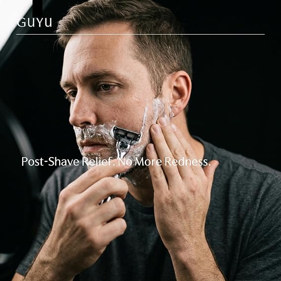Anti Aging Face Moisturizer Aftershave for Men | Face Lotion after Shave Hyaluronic Acid Ceramide | Non-Greasy Parabens Alcohol Free | Hydrating Firming Calming Soothing Damaged Skin(2.03 Fl Oz)