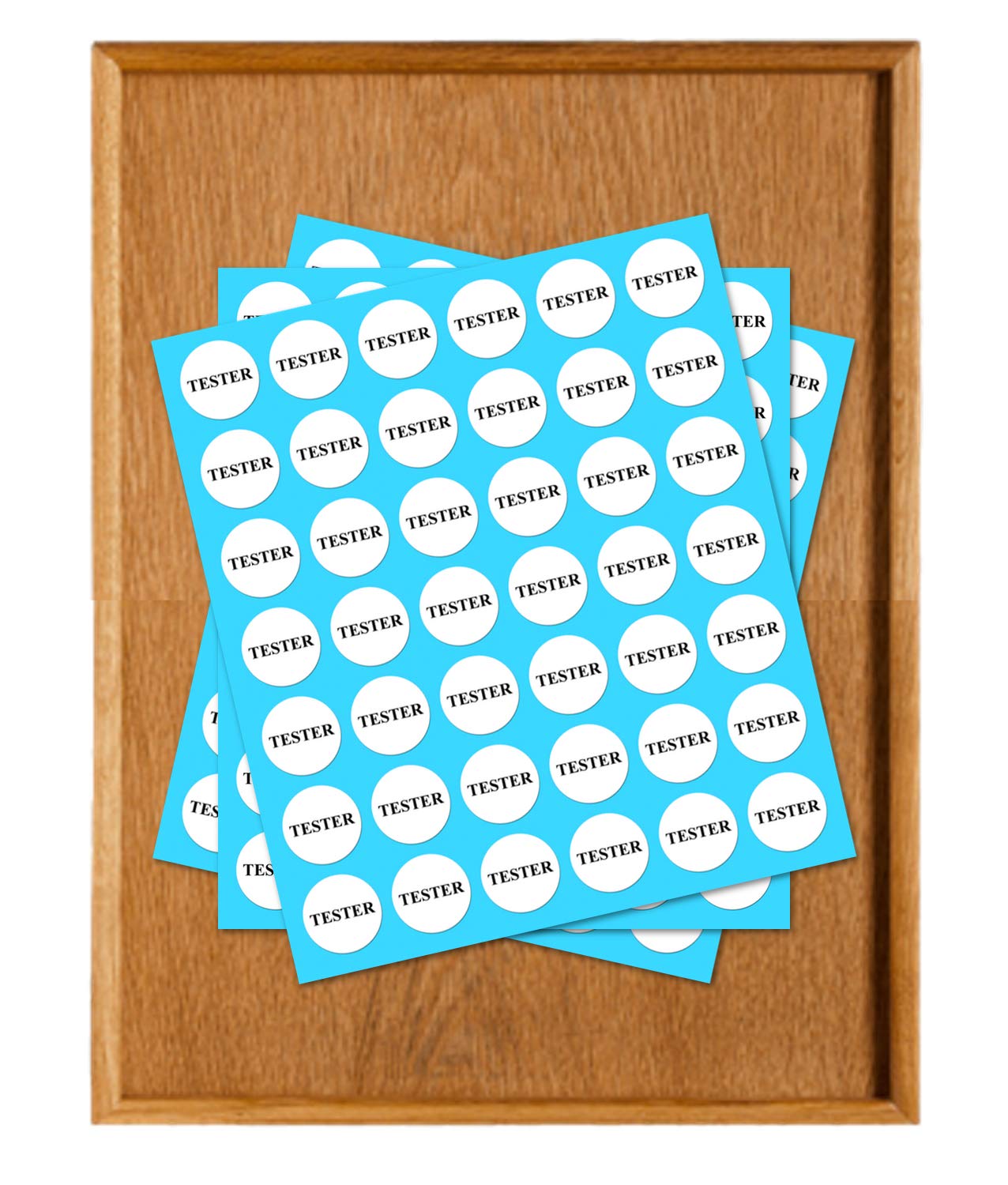 Party_decor Tester - Retail Stickers - Circle 12.5Mm (1/2 Inch) Set Of 40 - For Shopping Tester Products