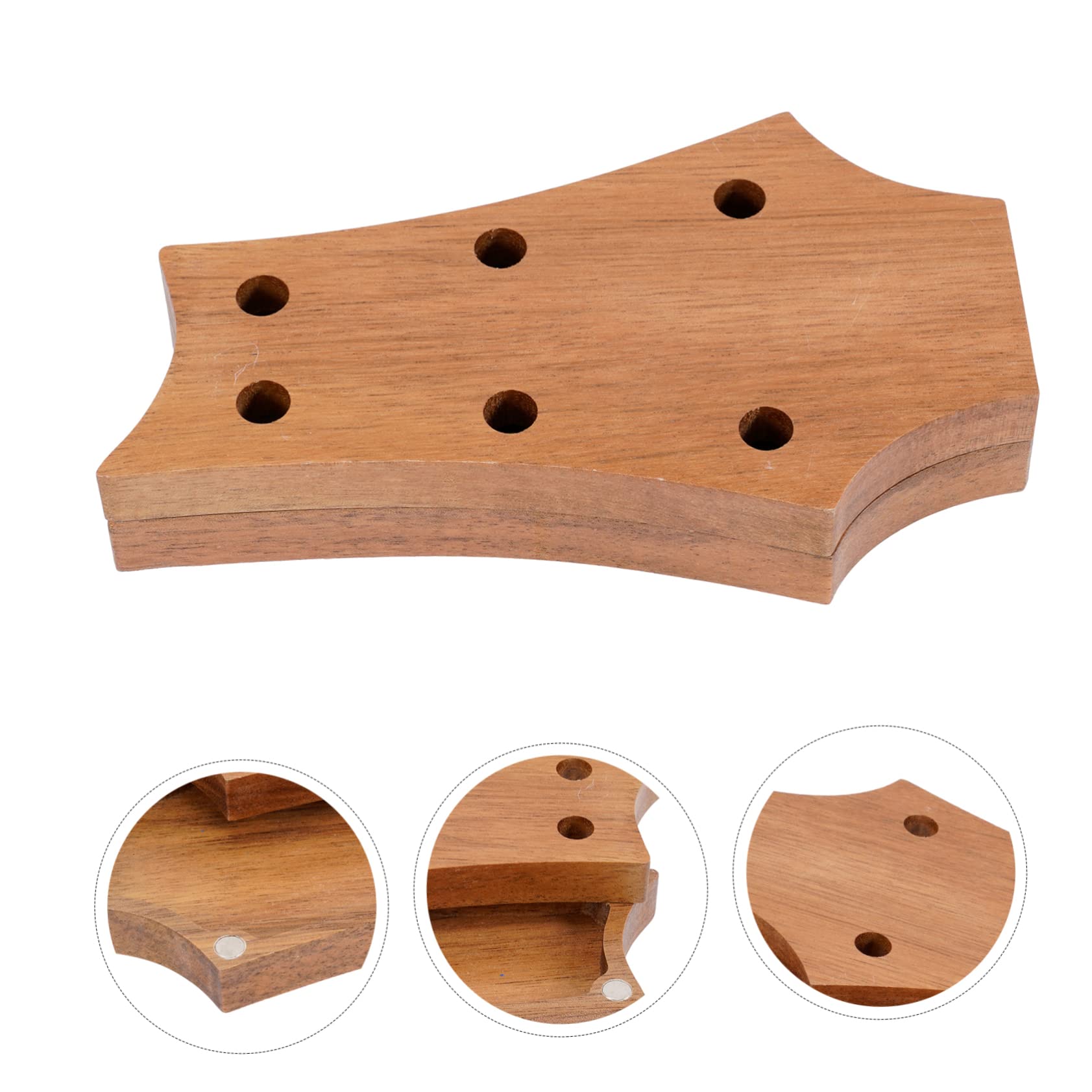 HEMOTON 2pièces Pochette à Médiators pour Guitare Boîte De Rangement Et pour Accessoires De Musique pour Concerts Et