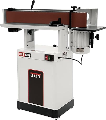JET OES-80CS - Lijadora de borde oscilante correa de 6 x 89 pulgadas 1-12 HP 1 Ph 115230V 708447