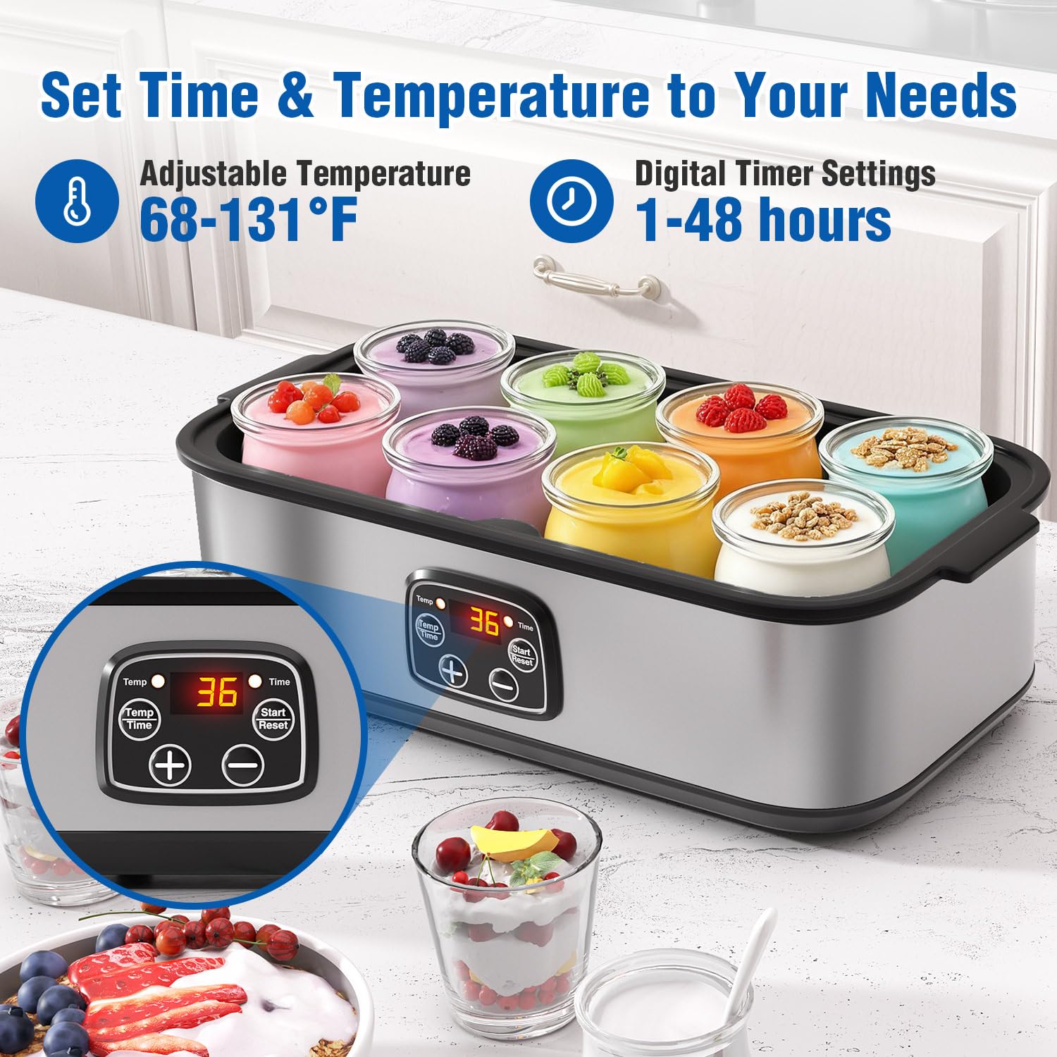 Make Probiotic Yogurt at Home - HOPERAN Maker -2