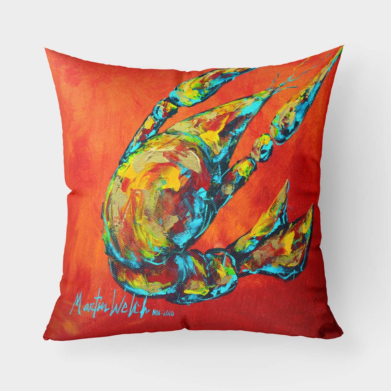 Coussin de decoration crawfish Caroline's Treasures oreiller tissu pour fauteuil chambre