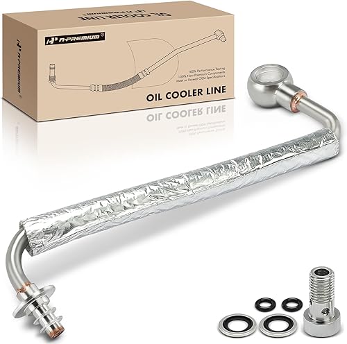 A-Premium Tubo de tubo de alimentación de aceite turbocompresor compatible con vehículos Buick, Chevrolet - 1.4L - Encore 2013-2021, Cruze