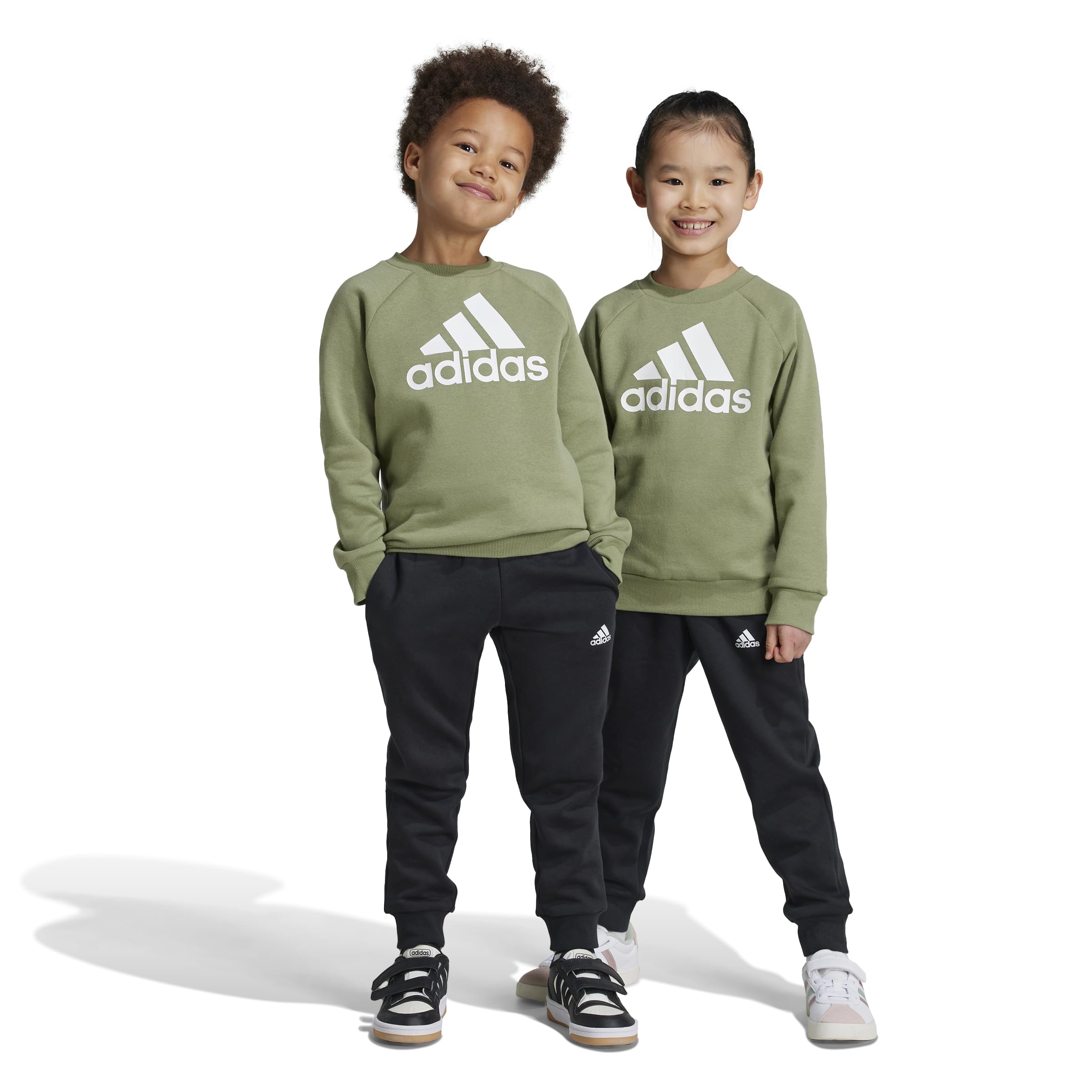 adidas Essentials Ensemble polaire Logo 4-5 ans, Vert, 4 ans