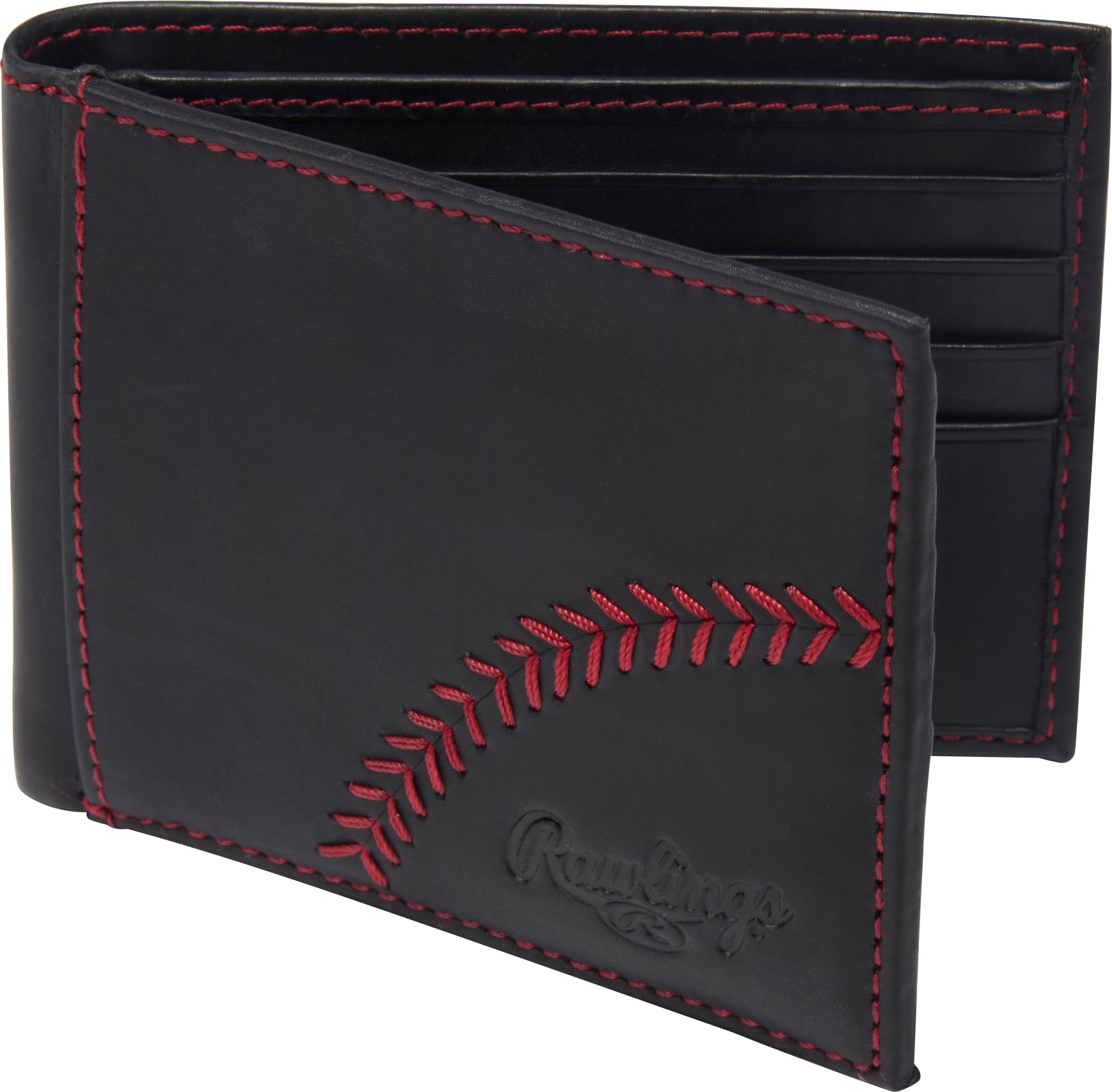 Rawlings | Men's Bifold Wallet Collection | Genuine Leather | Multiple Styles &amp; Colors