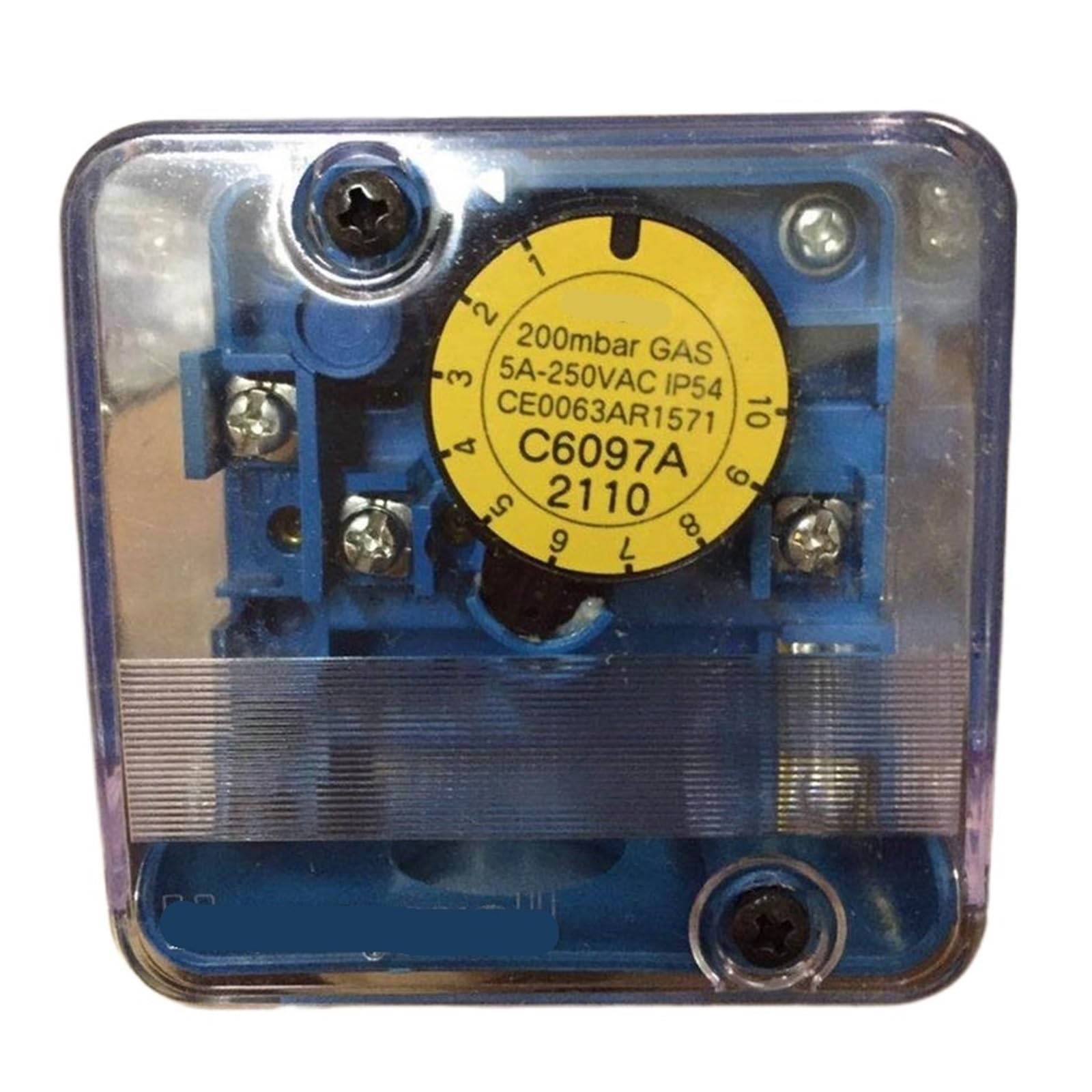 Pressostat C6097A2110 pour coupure de sécurité et coupure automatique gaz