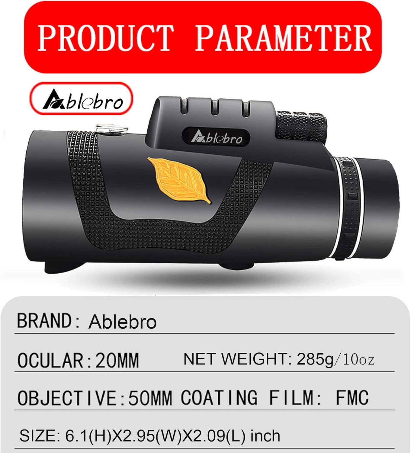 Monocular Telescope,High Power 12X50 Handheld Prism Scope with Smartphone Holder for Adults BAK4 FMC Waterproof for Hiking Hunting Camping Travelling Wildlife Secenery Bird Watching Gifts