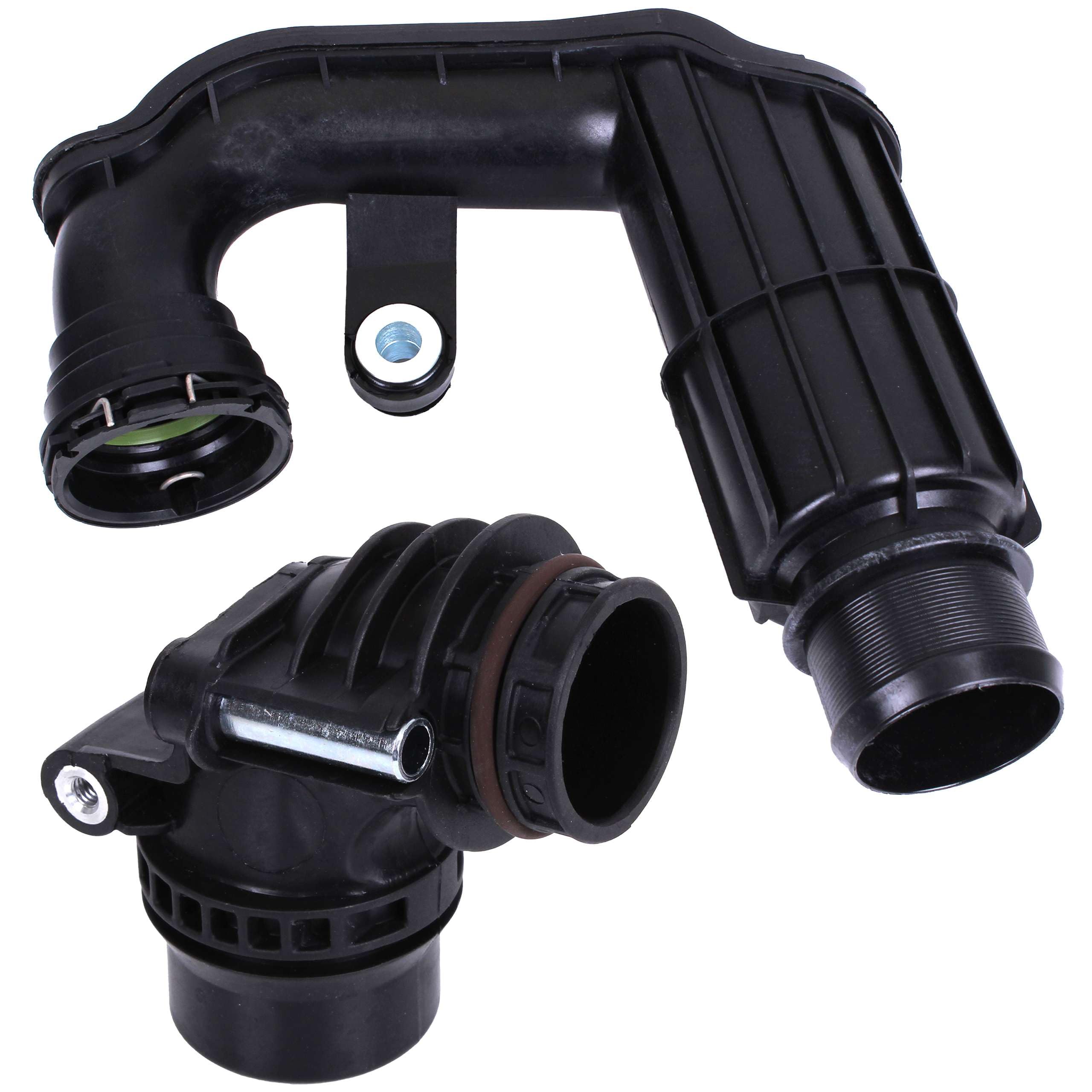 clickmax 2 Piece Intercooler Turbo Hose Kit Compatible with C-Class W205 Megane IV Kadjar, 1.6L dCi R9M