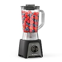 Moulinex Blendeo+, Frullatore da 1.5L con Lame Zelkrom e Smart Lock