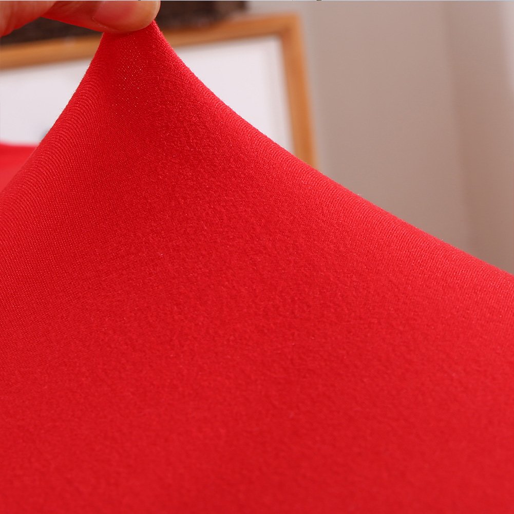 Copri Poltrona Elasticizzato Bright Red: Per Divani 1 Posto Da 90 A 140 Cm, Protezione Anti-macchia