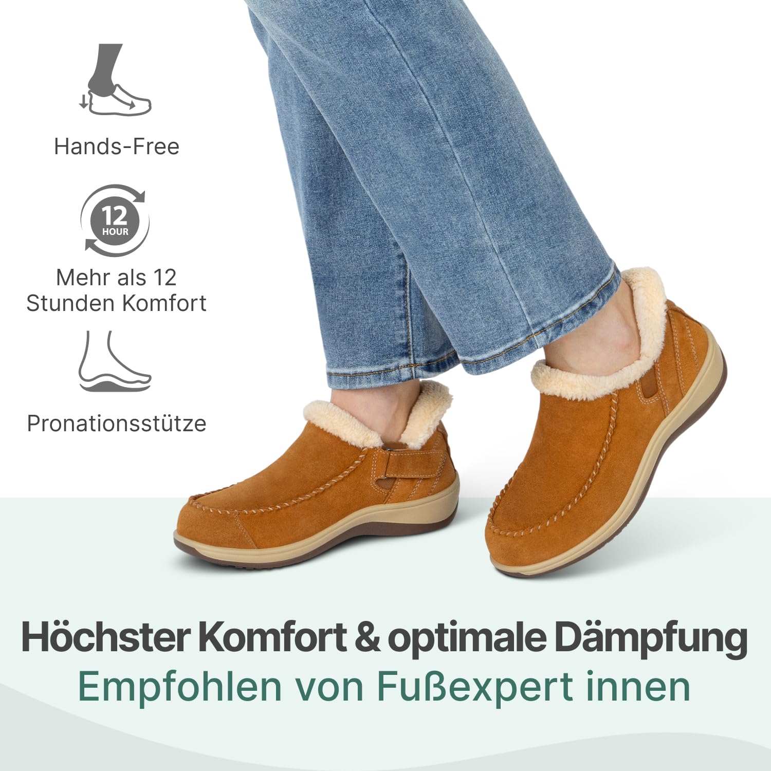 Orthofeet Lorin Damen Hausschuhe
